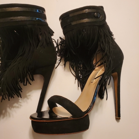 NWT Nicholas Kirkwood Fringe Platform Sandal sz 7 - Picture 6 of 10
